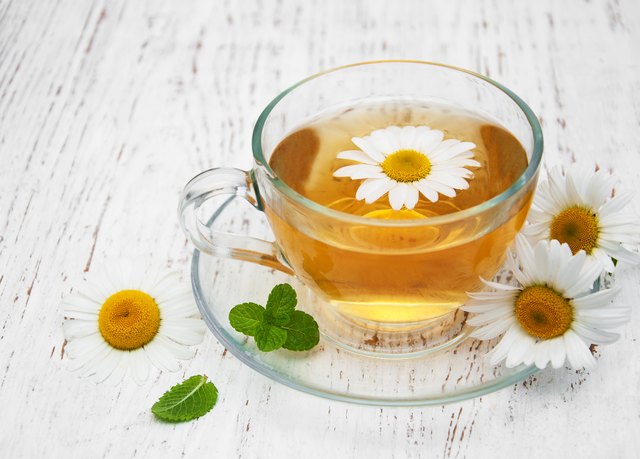 herbal tea with chamomile