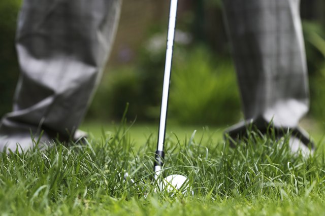 Golfer in the Rough