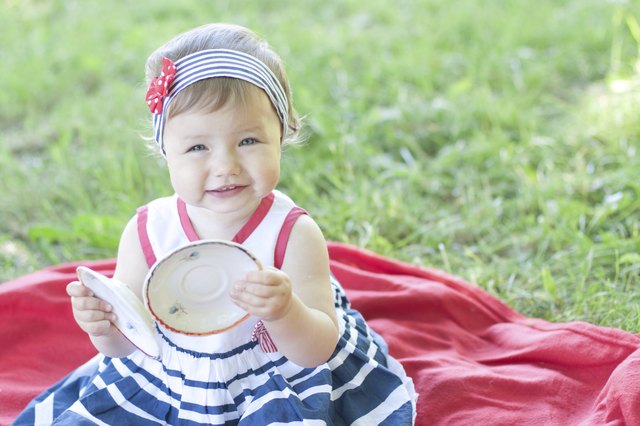 At the picnic