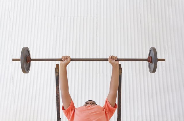 Lifting weights