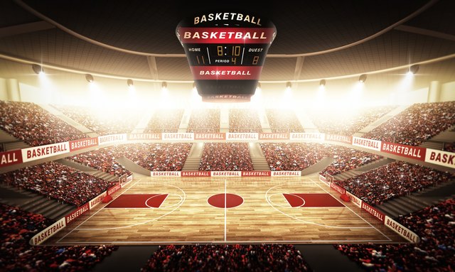 Basketball arena