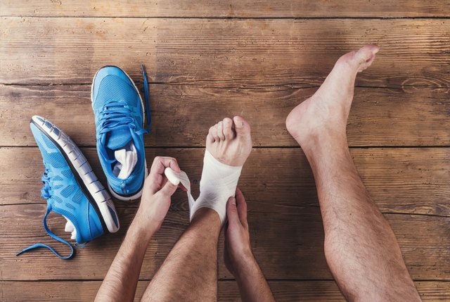 Injured runner