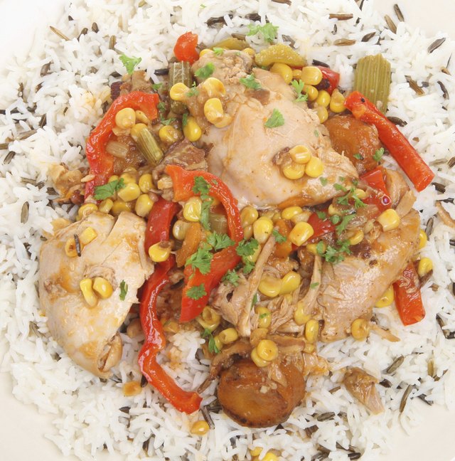 Casseroled Chicken