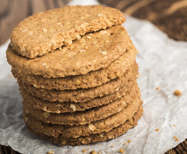 Homemade digestive cookie