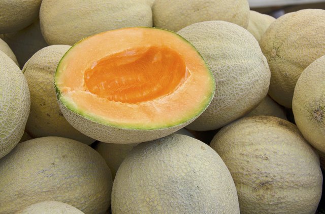 half a muskmelon