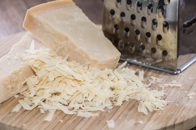 Portion of Parmesan Cheese