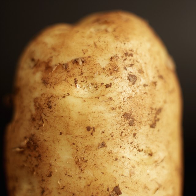 Close-up of a potato