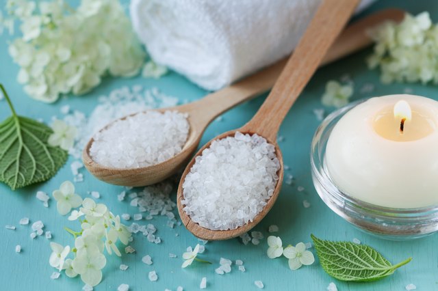 Spa composition, aromatherapy and skincare concept