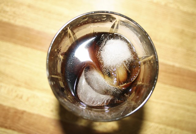 glass of coke