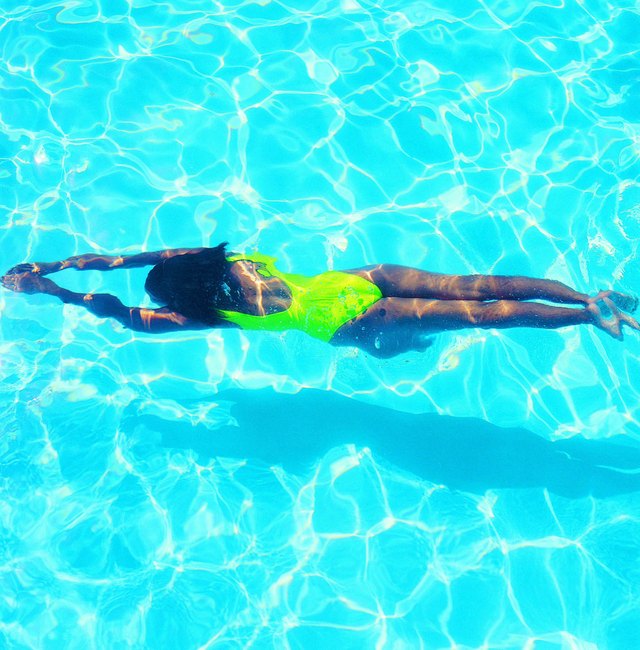 Woman Swimming