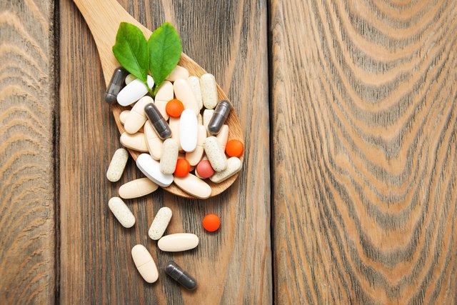 pills on spoon