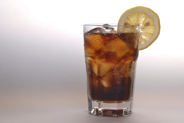 Glass of coke