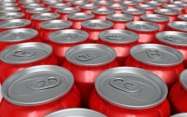 soda drink cans