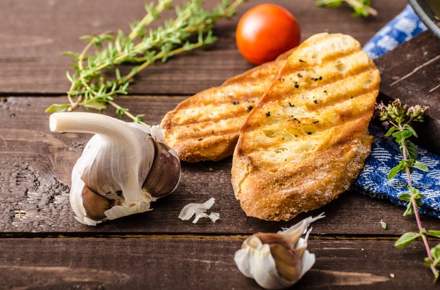 Herb omelette with chives and oregano
