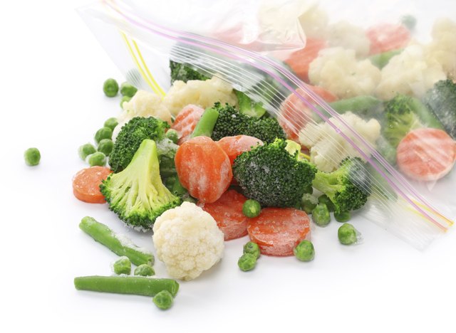 homemade frozen vegetables