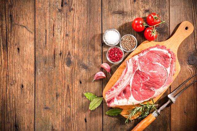 Rib eye steak