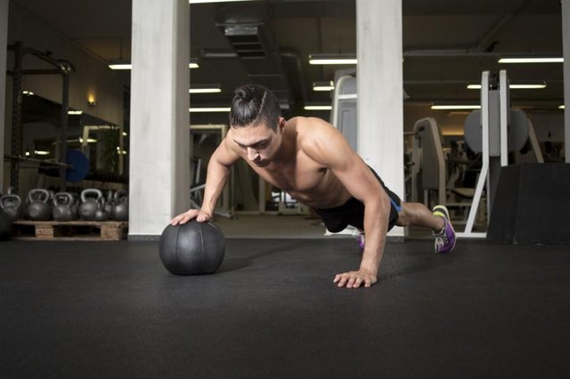 Dumbbell push 2024 ups for chest