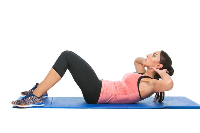 Proper form is essential to building up to a higher number of sit-ups.