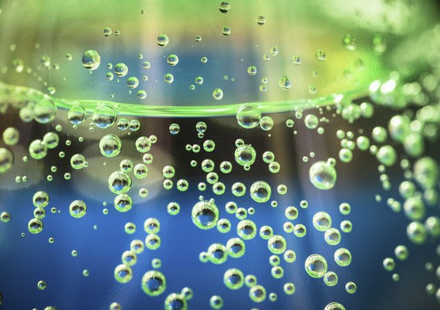 Oxygen bubbles.