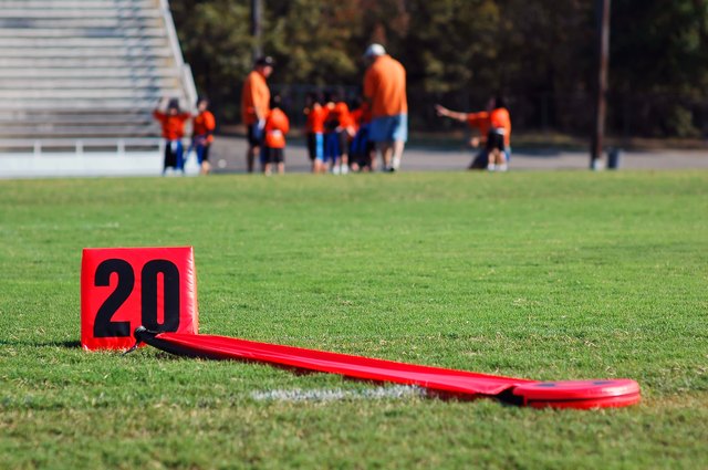 Huddle at the 20 Yard Line