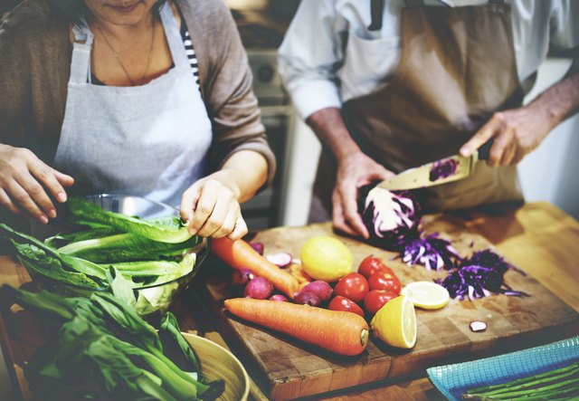 Cooking Preparing Food Ingredient Vegetarian Concept