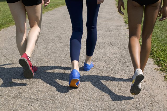 Group of woman walking