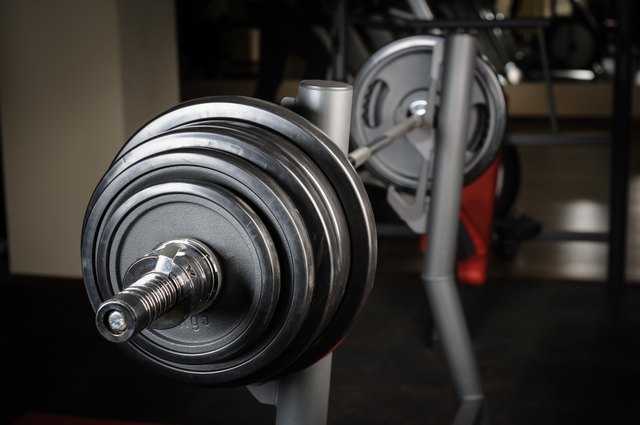 Barbell ready to workout