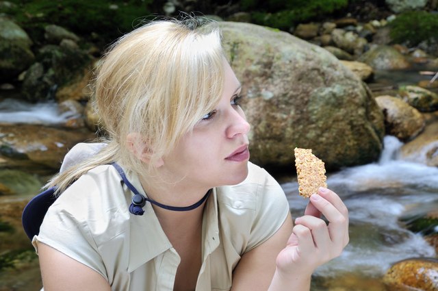 Nature Girl Eats Healthy Snack
