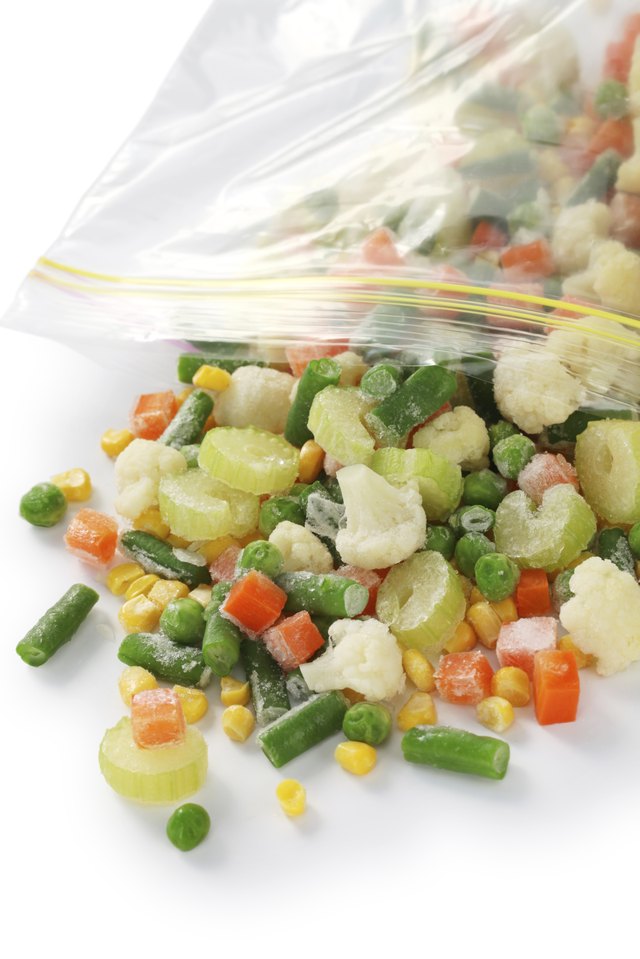 homemade frozen vegetables