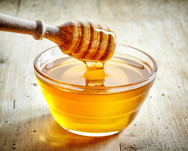 bowl of honey