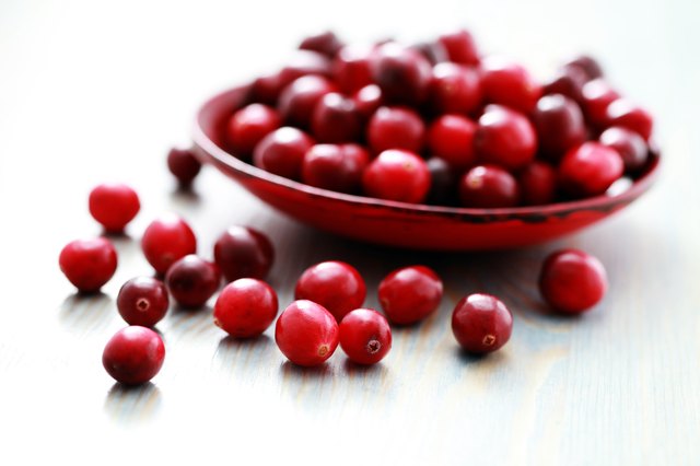 bowl of cranberries
