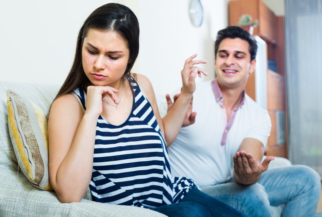 Spouses trying to put things right