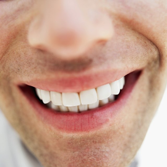 close-up of a man smiling