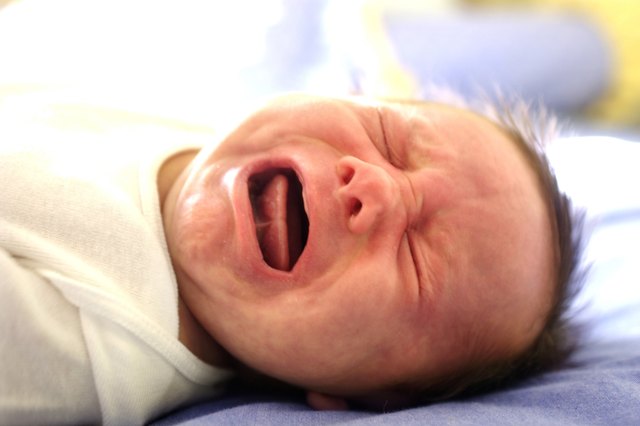 Crying infant