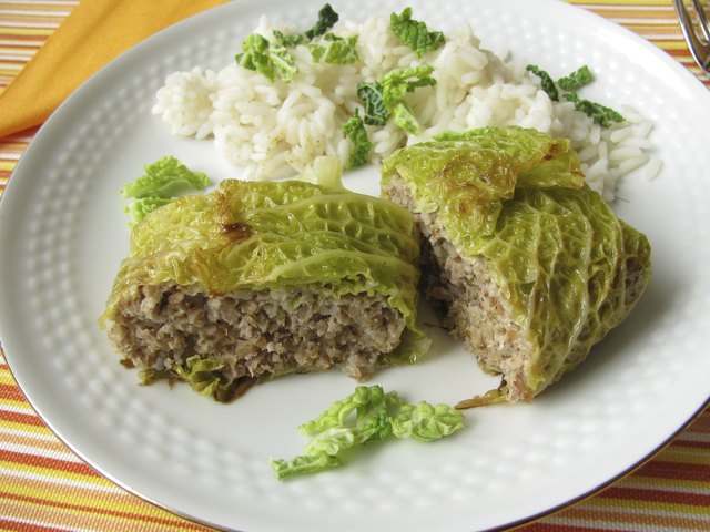 Stuffed cabbage - Kohlroulade