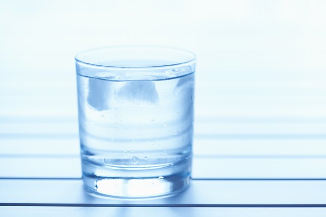 Beverage with ice