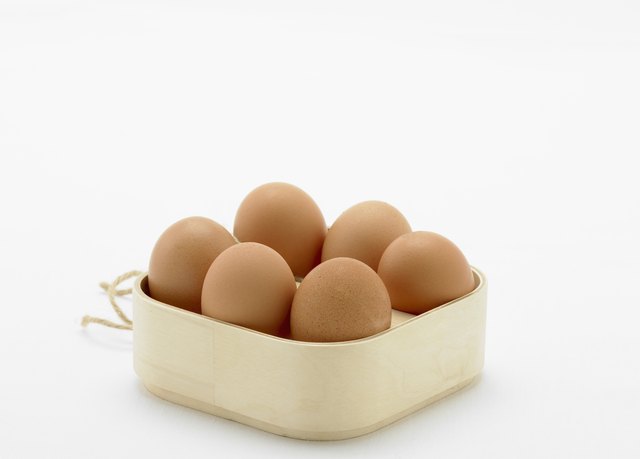 Organic brown eggs