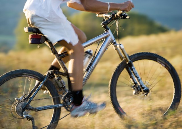 Mountain biker, low section