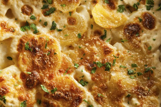 Homemade Cheesey Scalloped Potatoes