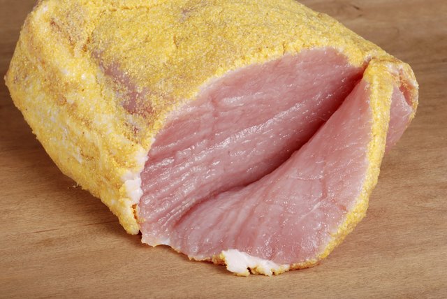 sliced canadian peameal bacon