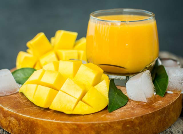 calories in mango