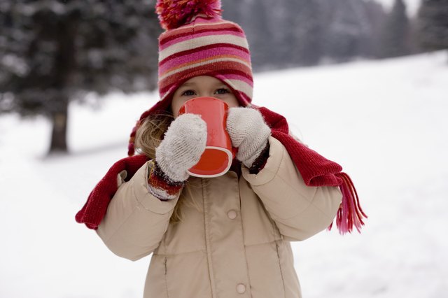 Girl drinking