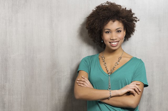 Portrait Of Happy Young Woman
