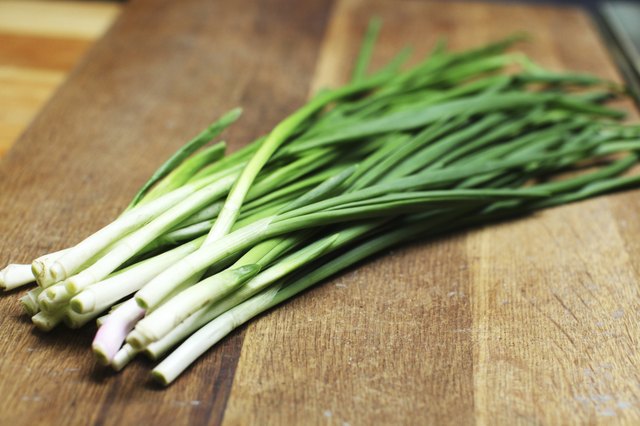 Fresh green onion