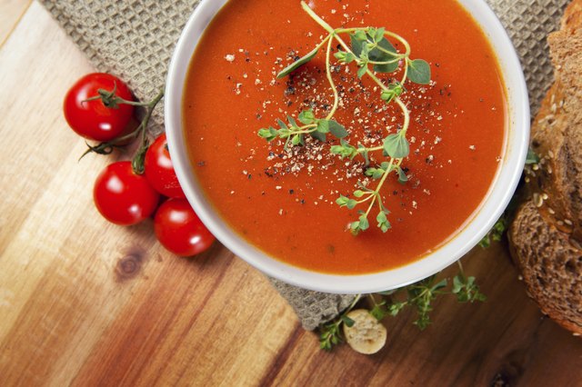 Nutrition Information for Applebee's Tomato Basil Soup | Livestrong.com