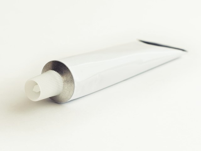 White Aluminium Tube