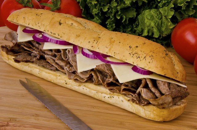 Calories in a Subway Steak & Cheese Sub | Livestrong.com