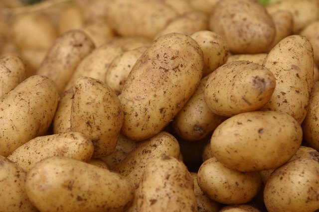 Pile of potatoes