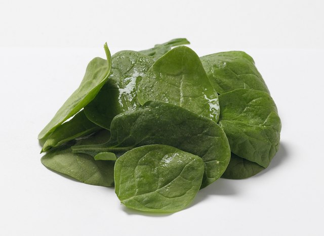 Spinach leaves