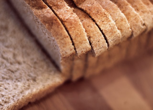 Sliced whole wheat bread